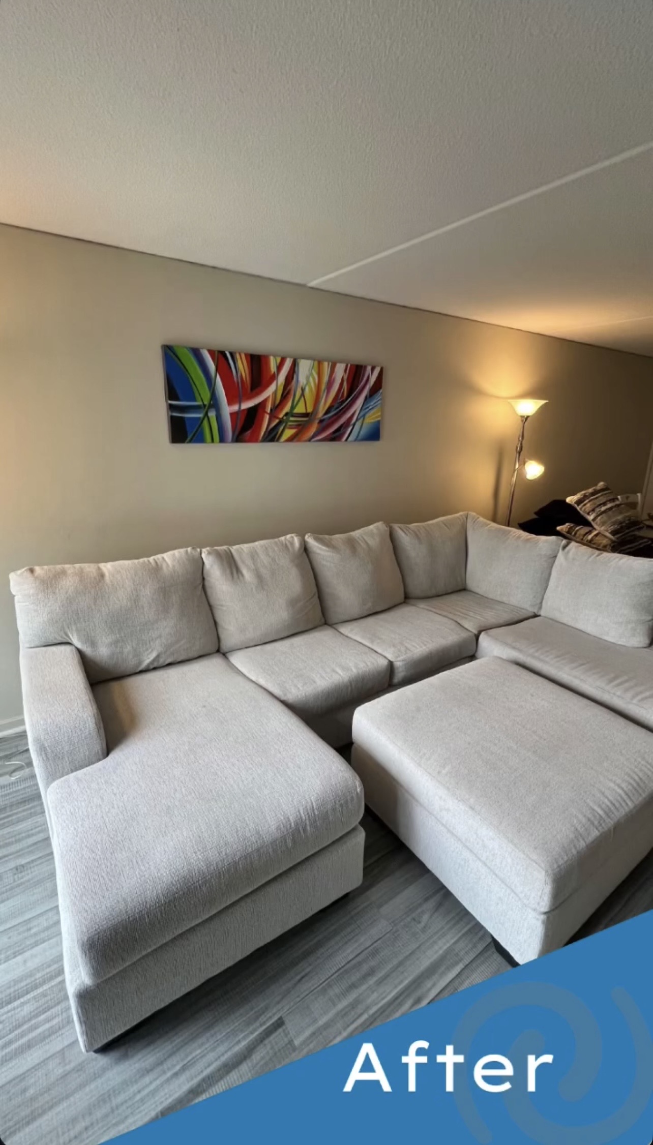 After WEWASH Couch Cleaning
